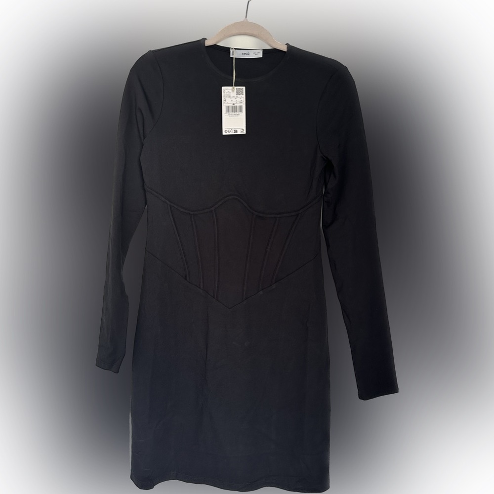 BRAND NEW Mango corset dress
